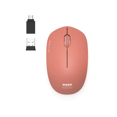 Port 2.4GHz Collection II Terracota Wireless Mouse