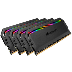 CORSAIR DOMINATOR® PLATINUM RGB 32GB (4 x 8GB) DDR4 DRAM 3600MHz C18 Memory Kit
