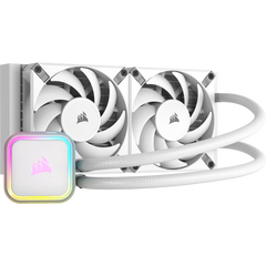 iCUE H100i RGB ELITE Liquid CPU Cooler - White