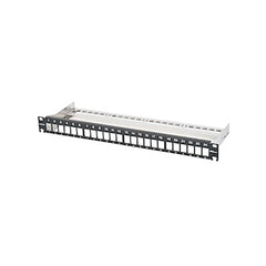 Corning VOL 24-Port Empty 1U Black Patch Panel