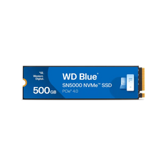 WD Blue SN5000 500GB PCIE GEN 4 M.2 3D NAND NVMe Internal SSD