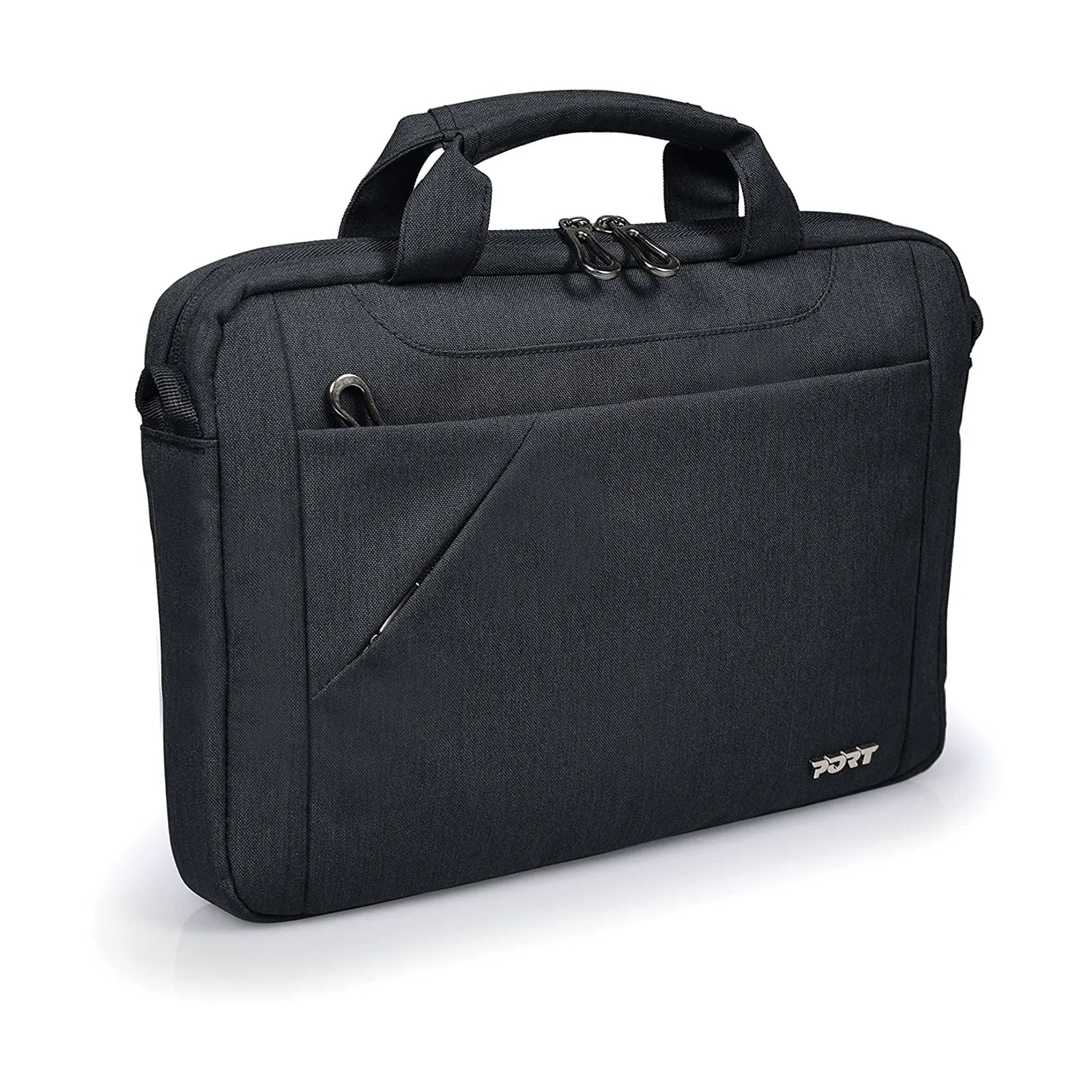 Port Sydney Black 10/12" Toploader Bag
