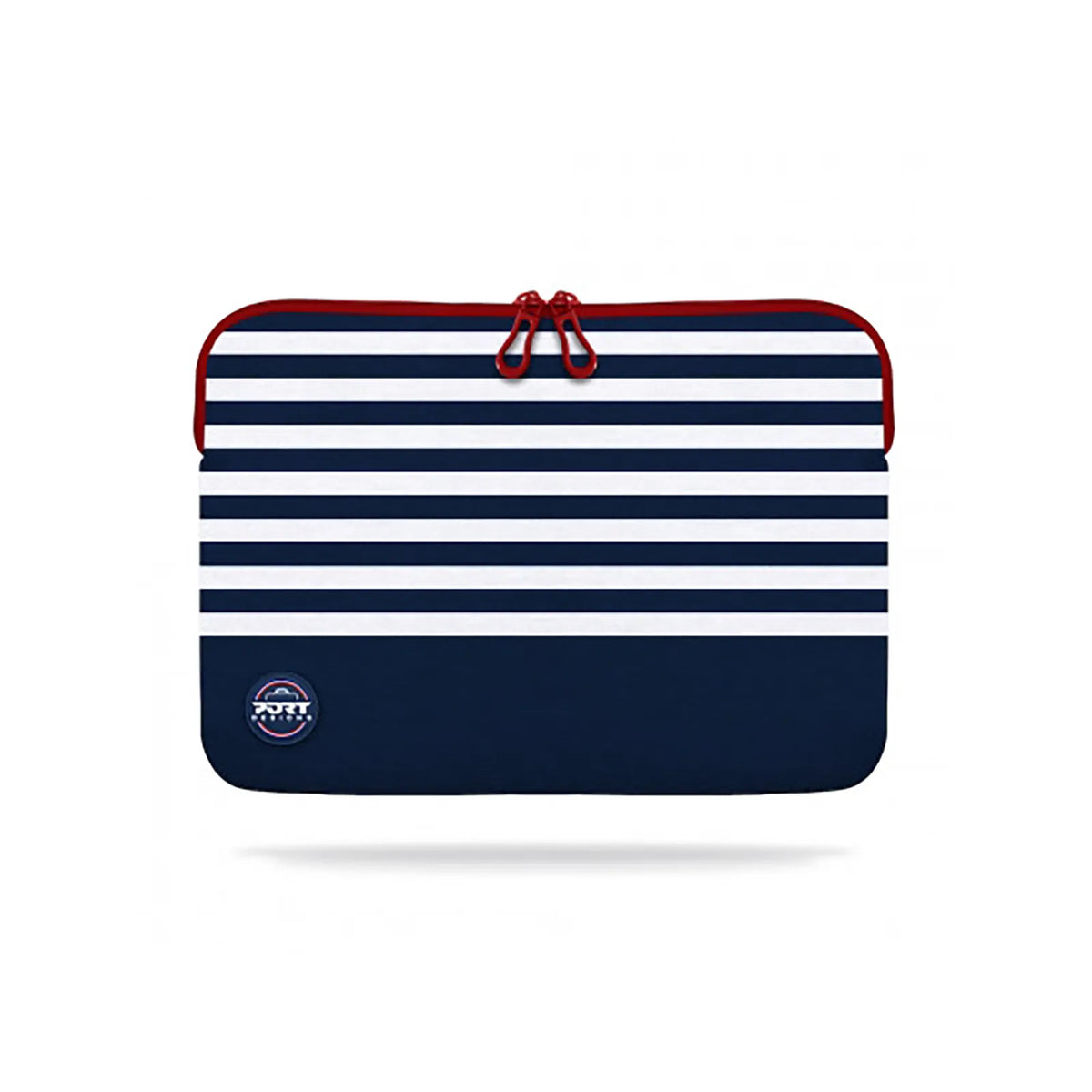 Port LA Mariniere Memory Foam 15.6" Navy Sleeve
