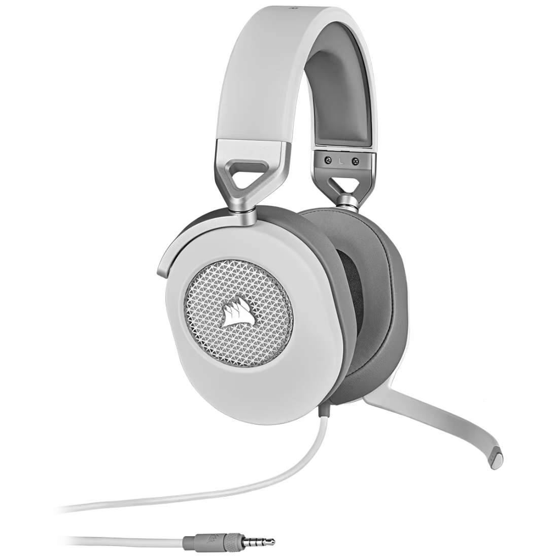 HS65 SURROUND Wired Gaming Headset — White (AP)