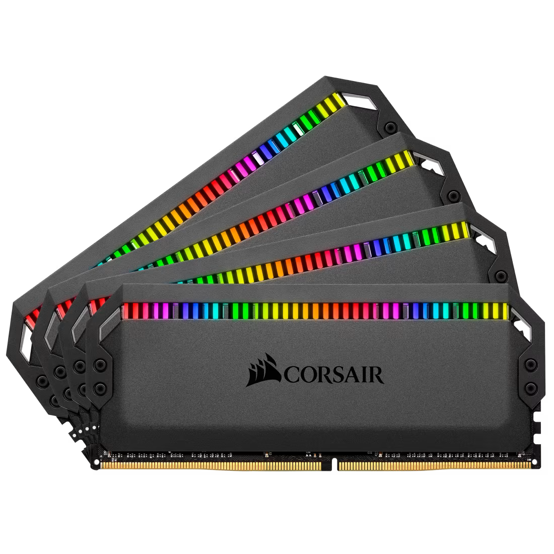 DOMINATOR® PLATINUM RGB 128GB (4 x 32GB) DDR4 DRAM 3200MHz C16 Memory Kit