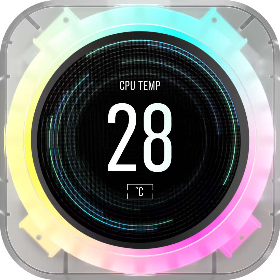 iCUE ELITE CPU Cooler LCD Display Upgrade Kit - Ice