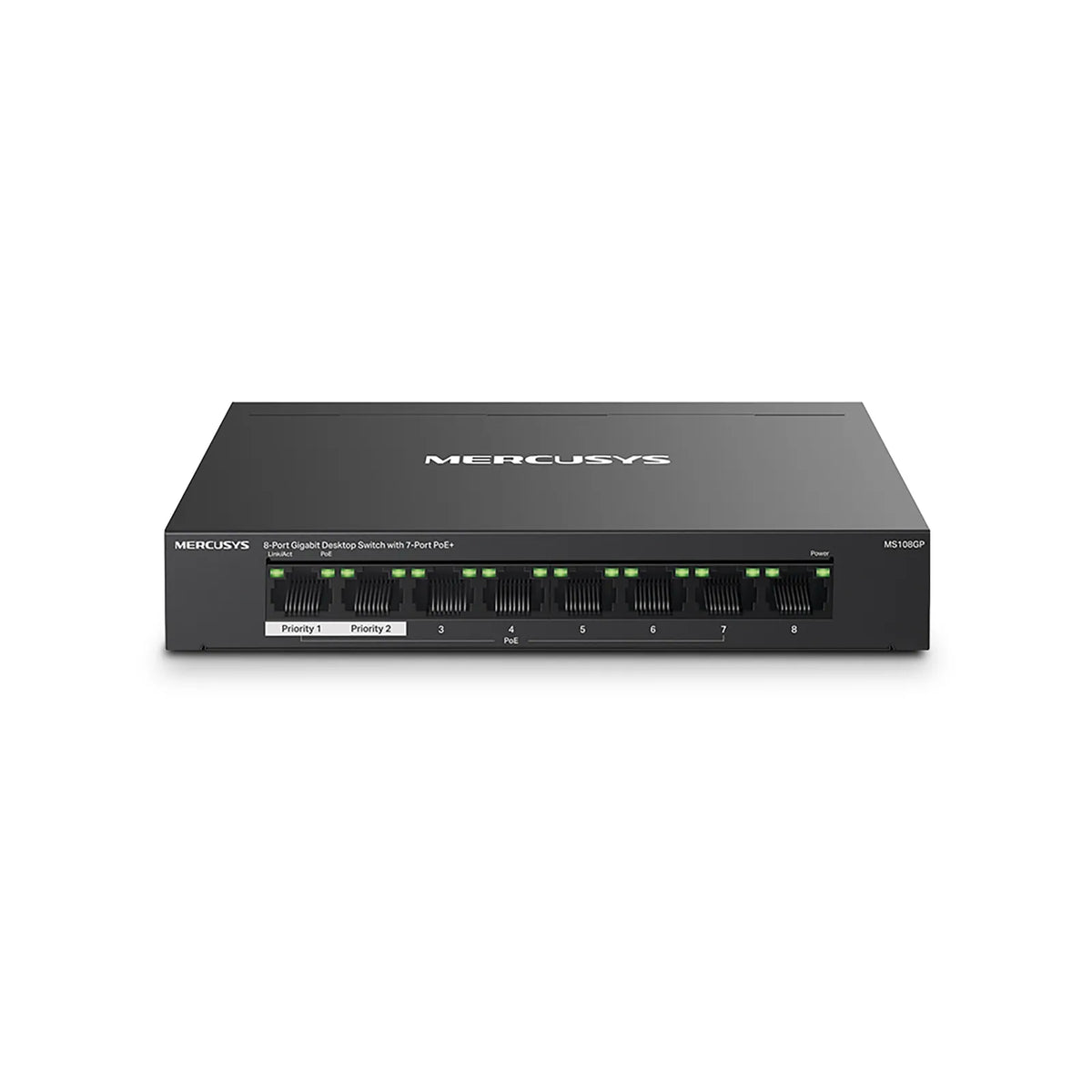 Mercusys 8 Port Gigabit Unmanaged POE Switch