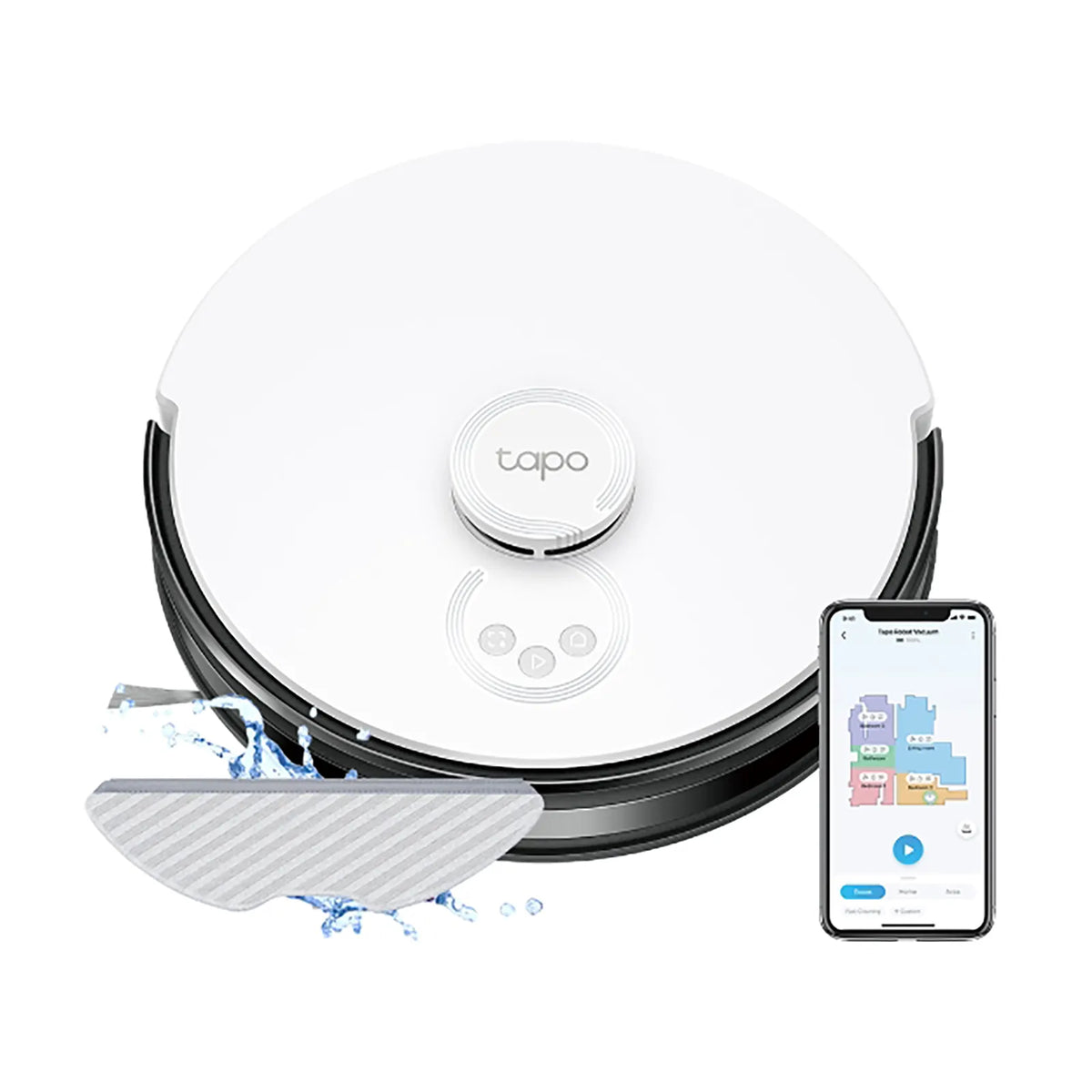 TP-Link TAPO RV30 LiDAR Navigation Robot Vacuum & Mop