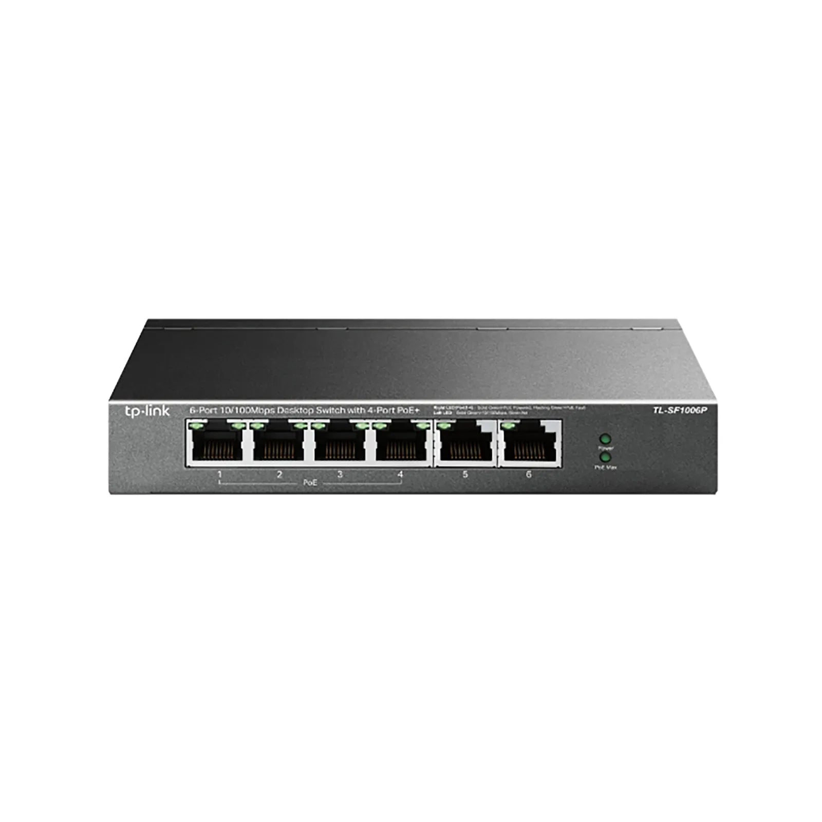 TP-Link 6 Port Unmanaged POE Desktop Switch