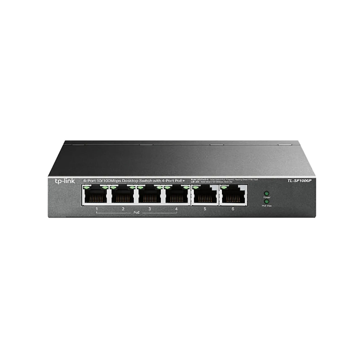 TP-Link 6 Port Unmanaged POE Desktop Switch
