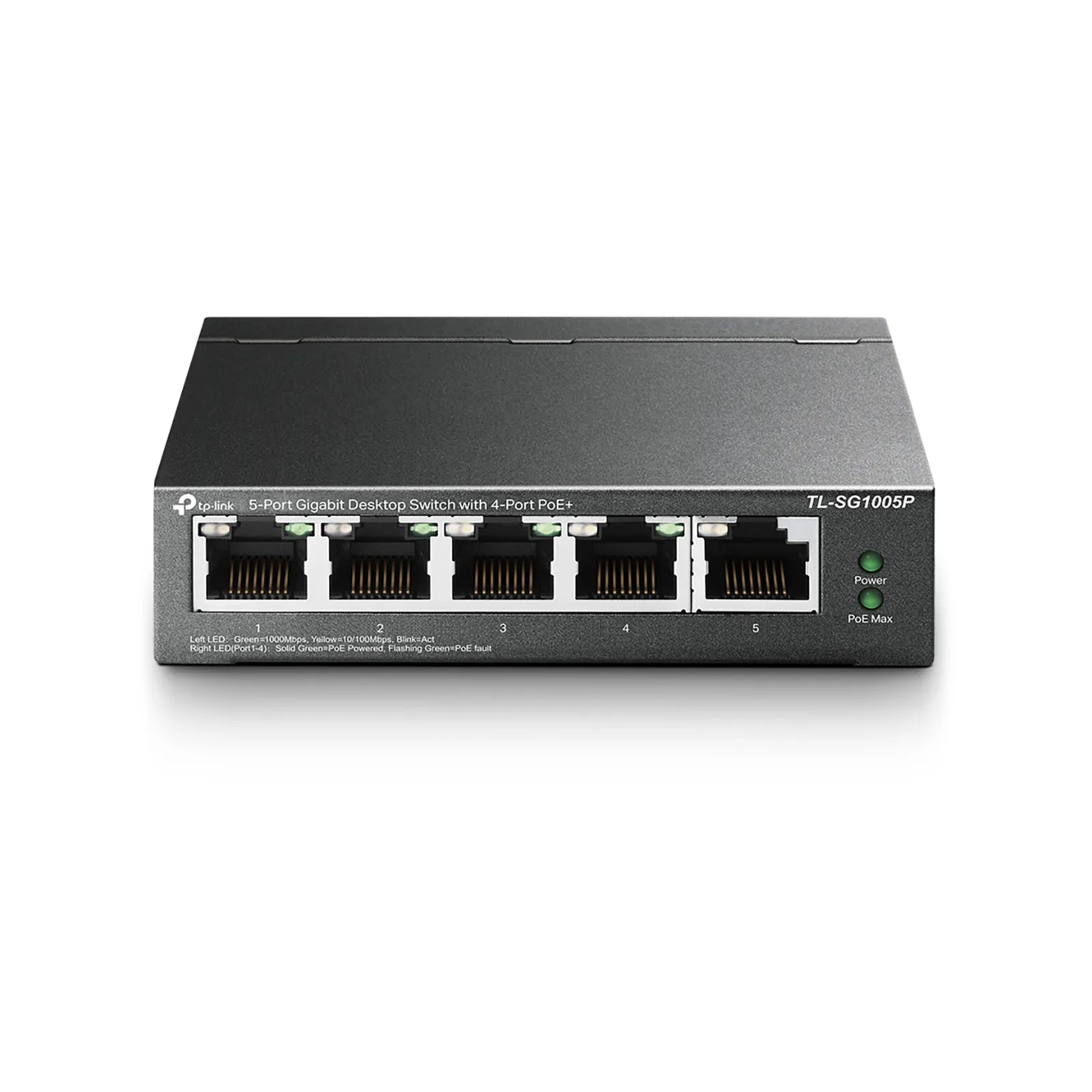 TP-Link 5 Port Gigabit Unmanaged Desktop POE Switch