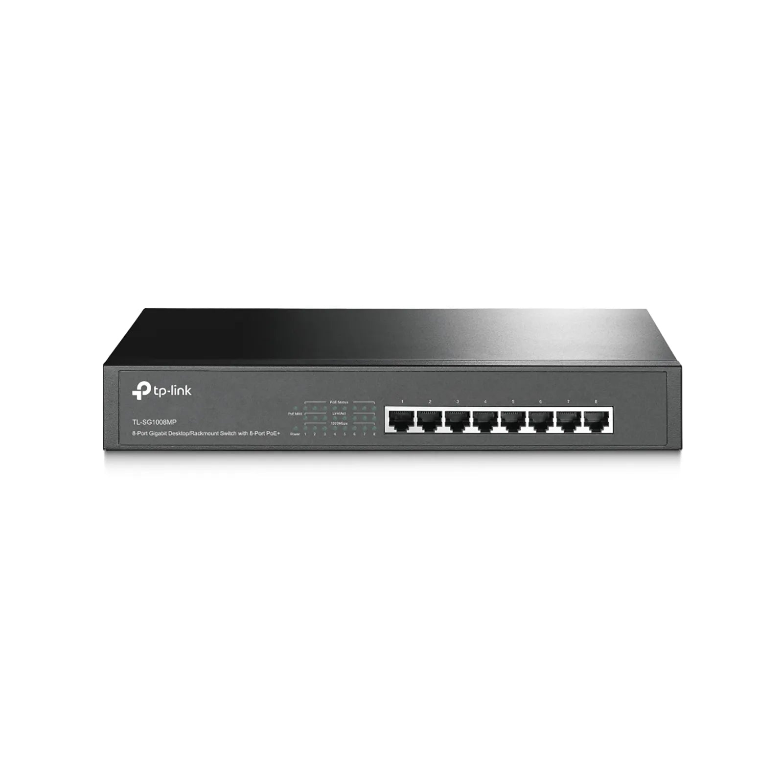 TP-Link 8 Port Gigabit Unmanaged Rackmount POE Switch