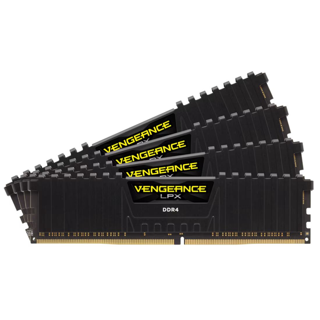 VENGEANCE® LPX 32GB (4 x 8GB) DDR4 DRAM 3000MHz C16 Memory Kit - Black